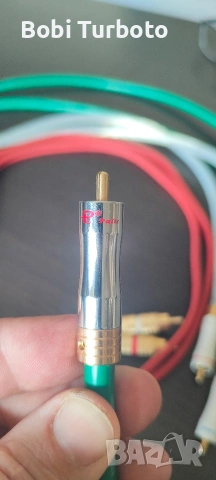 Аудио кабели RCA to RCA.