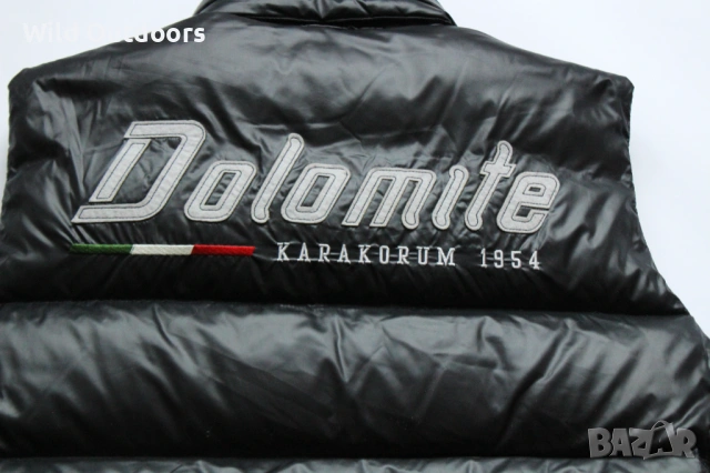 DOLOMITE - мъжки дебел пухен елек, размер XL, снимка 11 - Спортни дрехи, екипи - 53418891