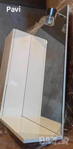 ПВЦ шкаф за баня с огледало и осветление , снимка 2 - Шкафове - 46382901