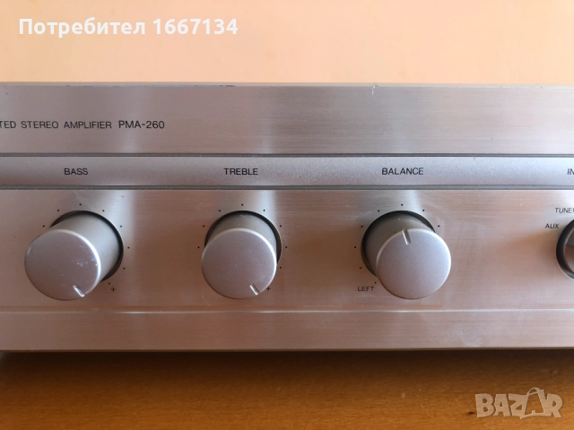 DENON  PMA-260, снимка 3 - Ресийвъри, усилватели, смесителни пултове - 52985387