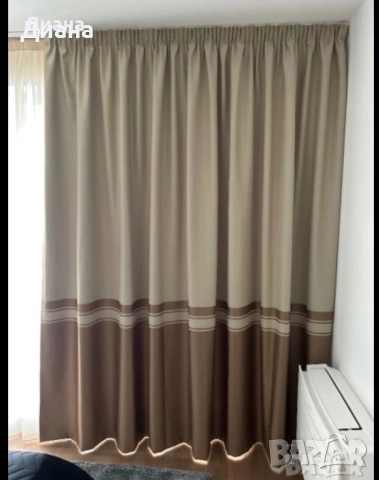 Тънки сиви пердета, снимка 8 - Пердета и завеси - 54264697