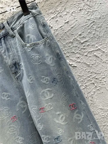 Уникални Редки Дънки LV Louis Vuitton дамски панталон , снимка 1