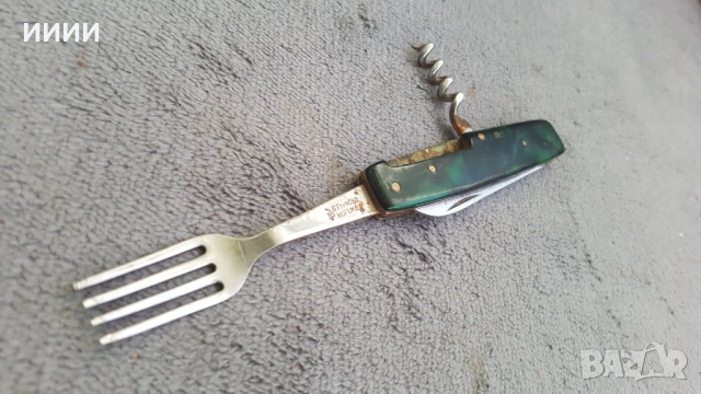 Ножка с виличка , снимка 3 - Антикварни и старинни предмети - 52120363