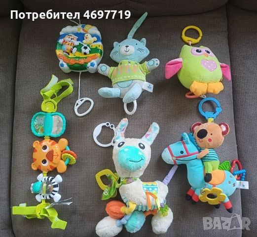 Музикални и сензорни играчки,шумящи книжки за най-малките