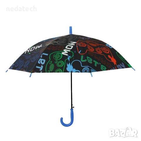 Детски чадър gamer, 66см.