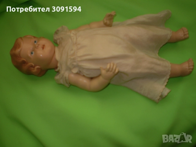 антична немска кукла Минерва, изработена през 30-те години на миналия век от целулоид, снимка 7 - Колекции - 51647092