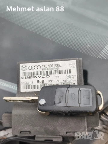 Vw touran 2007 bkd dizel модул за централно заключване , снимка 2 - Части - 53290321