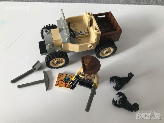 Lego Adventurers Scorpion Tracker 5918, снимка 2 - Конструктори - 46650314