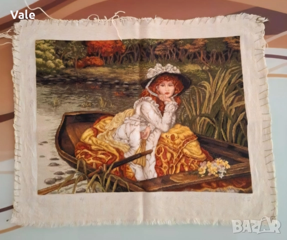 Гоблен "Момиче с лодка"