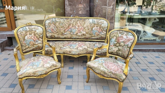 Холна гарнитура 035, снимка 3 - Дивани и мека мебел - 51164330