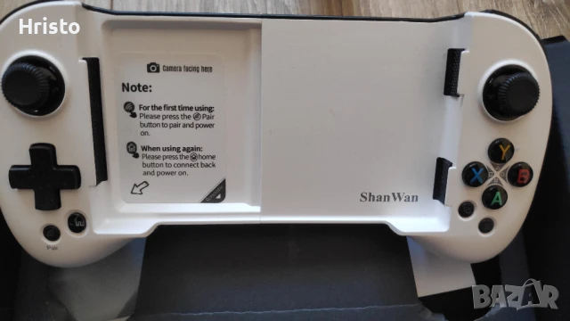 ShanWan Q13 Bluetooth безжичен геймпад за смартфони android / ios, снимка 1