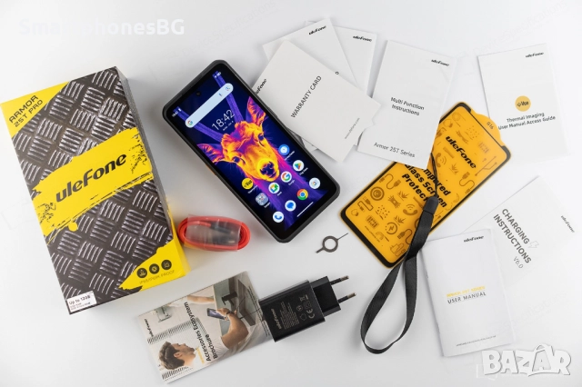 Ulefone Armor 25T Pro 5G 12GB RAM 256GB ROM,IP68 защита,Thermal камера, снимка 10 - Други - 50159114