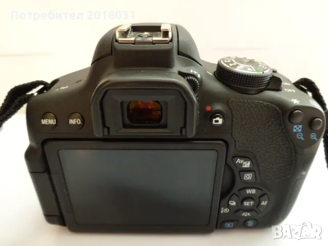 Нов Canon 750D (24 МР, Wi-Fi)+18-55mm (само 330 кадъра)– made in Japan, снимка 10 - Фотоапарати - 48354975