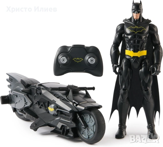 Батман мотор с дистанционно фигура 30см Batman Spin Master DC Comics