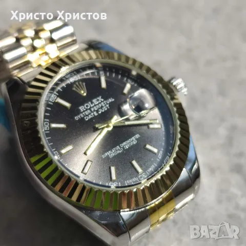 Мъжки луксозен часовник Rolex Oyster Perpetual Datejust , снимка 2 - Мъжки - 46943979