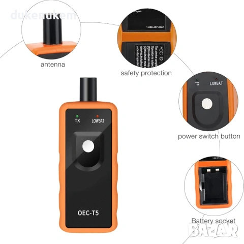 TPMS обучаващо устройство за автомобили Opel / GM (2010–2013), снимка 6 - Аксесоари и консумативи - 53229663