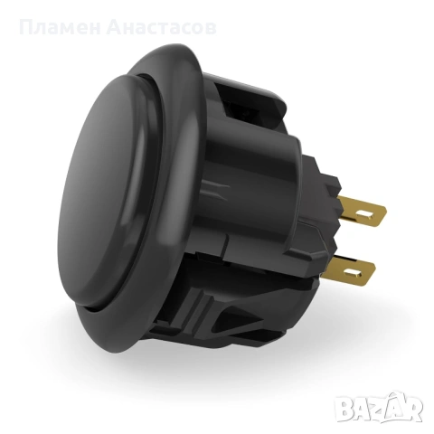 QANBA D-Lite Arcade Buttons 30mm (DL04) – комплект 20 броя бутони за аркадни контролери, снимка 3 - Аксесоари - 53847631