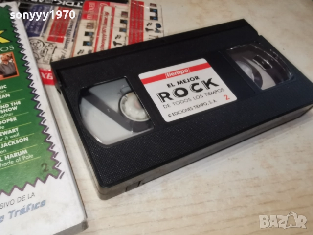 ROCK-VHS ORIGINAL TAPE 2612250942, снимка 11 - Други музикални жанрове - 52901980