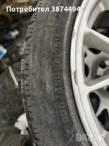 Оригинални Audi BBS CH джанти+зимни гуми 18" 8J ET43 5×112, снимка 13 - Гуми и джанти - 53668161