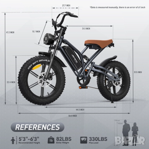 Продавам електрически велосипед