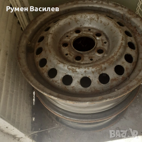 железни джанти - няколко вида от стария склад, снимка 6 - Гуми и джанти - 54213671