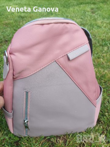 Розова непромокаема раница /чанта,с една преграда, снимка 8 - Раници - 45556898