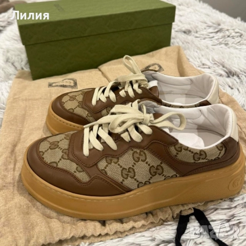 Оригинални маратонки GUCCI, снимка 9 - Маратонки - 52014091