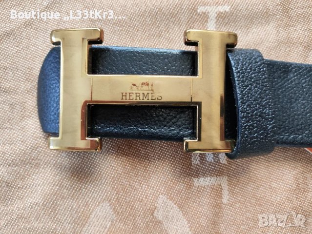 мъжки колан Hermes, снимка 8 - Колани - 46956915