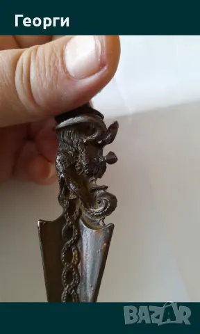 Будистки ритуален нож-1, снимка 10 - Антикварни и старинни предмети - 50125261