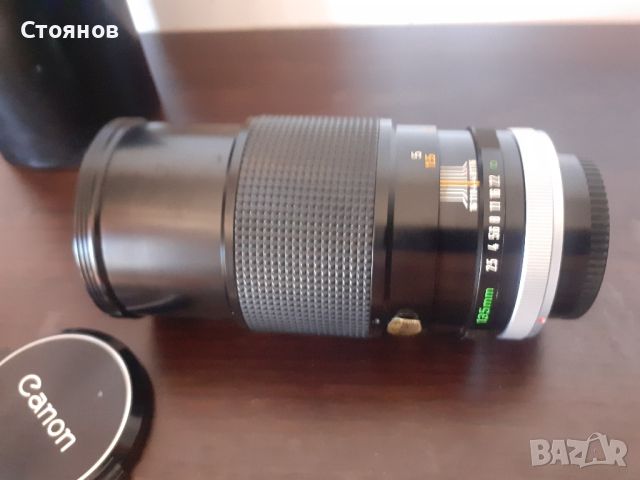 Обектив Canon FD 135mm 1:2.5

Japan
, снимка 2 - Обективи и филтри - 46347767