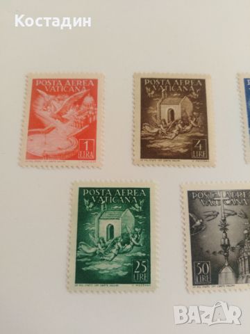 Пощенски марки Ватикана, снимка 2 - Филателия - 46342749