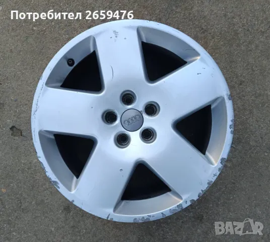 Единични джанти АУДИ 16" 18", снимка 8 - Гуми и джанти - 41430397