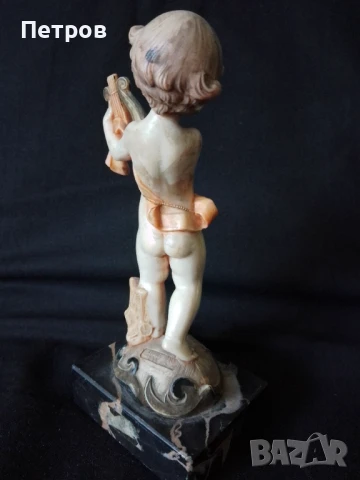 статуетка свирещо ангелче  15 см, снимка 3 - Статуетки - 50709170