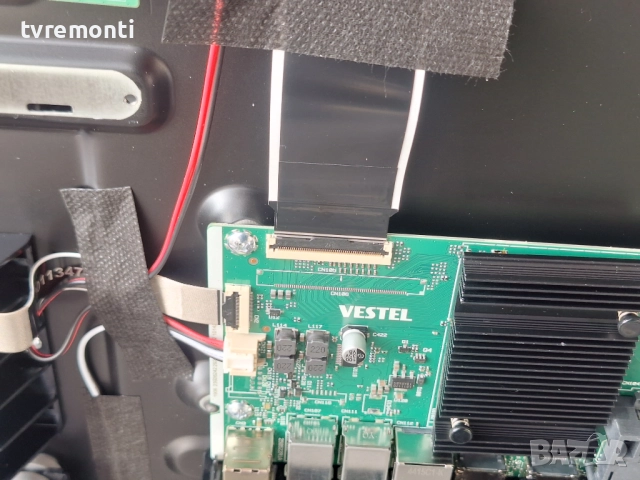 MAIN BOARD 17MB185Y ,за 55-инчов телевизор Telefunken Модел  D55U750X2CWI, с дисплей VES550QNFH-N1-Z, снимка 3 - Части и Платки - 52906845