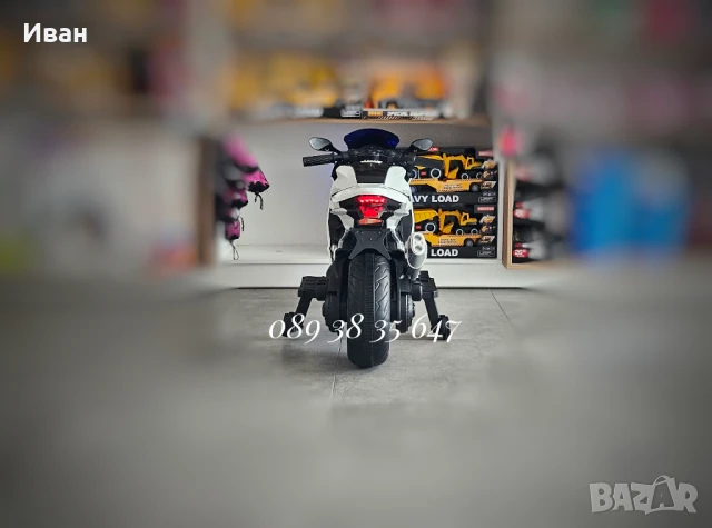 ТОП ЦЕНА!НОВО!Акумулаторен мотор Surfer с 12V батерия,мека седалка,BT, снимка 6 - Електрически играчки - 50624401