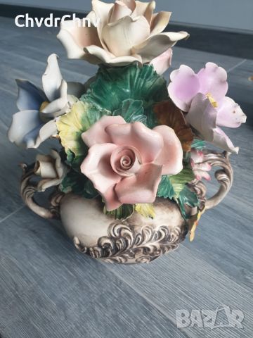Порцеланови цветя (24х20), снимка 1 - Антикварни и старинни предмети - 46473913