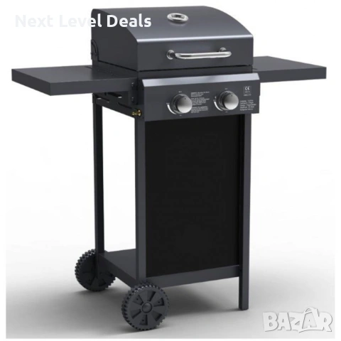 🔥 Газово барбекю Muhler с 2 горелки – мощност 2x2.8 kW, снимка 3 - Други - 53749271