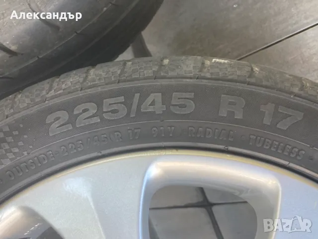 Джанти с гуми за Шкода, Ауди, Фолксваген, Сеат 5х100 R17, снимка 8 - Гуми и джанти - 49675672