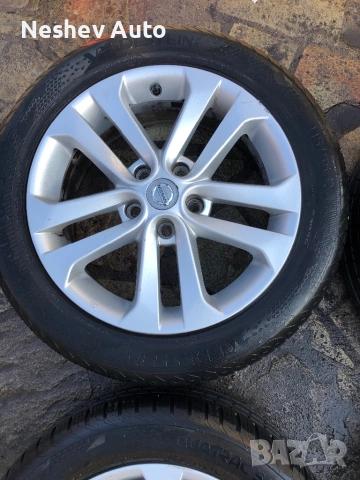 4бр. алуминиеви джанти от Nissan Juke, Qashqai 17 цола., снимка 3 - Гуми и джанти - 53880506