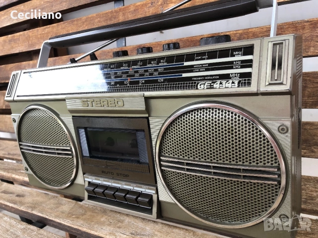Радиокасетофон SHARP GF 4343 H(BR) , снимка 3 - Радиокасетофони, транзистори - 54281524
