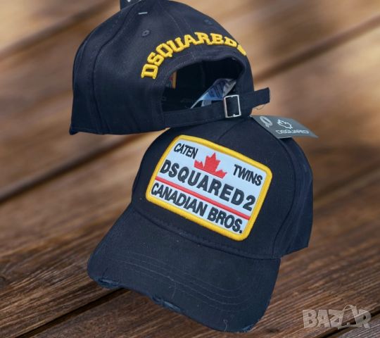 Dsquared 2 hats унисекс шапки с козирка, лого бродерия , снимка 2 - Шапки - 46500659