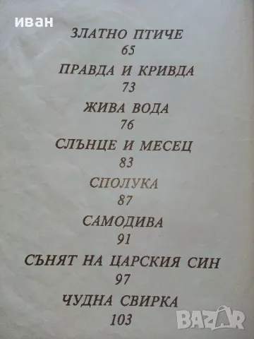 Неродена мома / Незнаен юнак /Жива вода - Ран Босилек - 1978г., снимка 6 - Детски книжки - 46871663