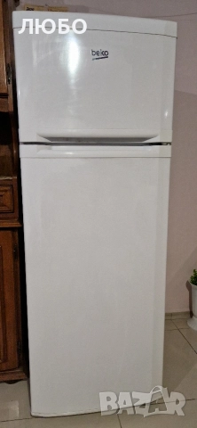 Хладилник Беко с горна камера, снимка 6 - Хладилници - 52659997