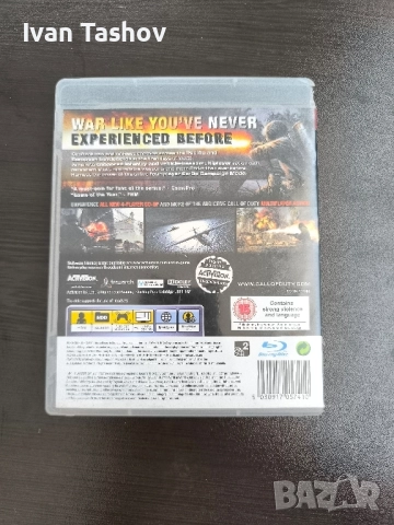 Продавам Call of duty world at war (ps3), снимка 2 - Игри за PlayStation - 51690656