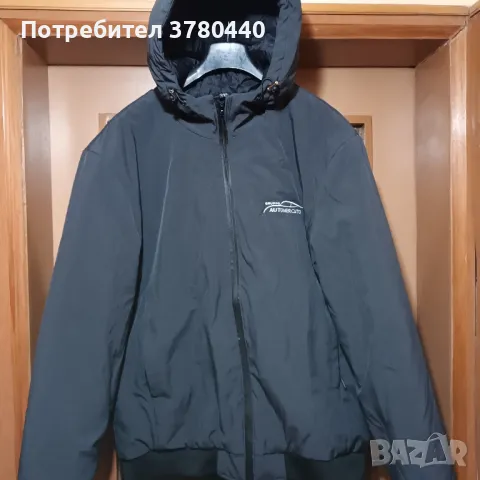 Ново спортно зимно яке с качулка- 3 XL, снимка 1 - Якета - 49170900