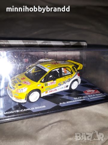 Nissan 240 RS Suzuki SX4 1.43 Eaglemoss  Rally  Monte-Carlo. , снимка 11 - Колекции - 46523429