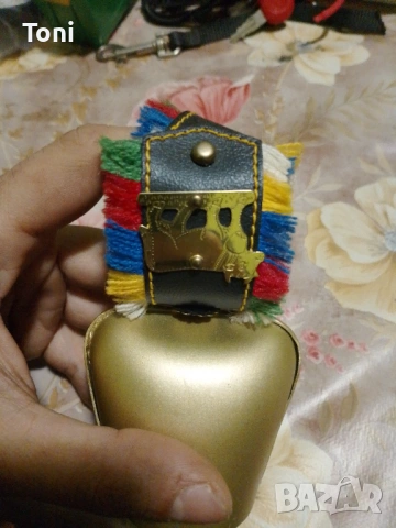 Швейцарски кравешки звънец винтидж чисто нов по договаряне , снимка 2 - Колекции - 53329470