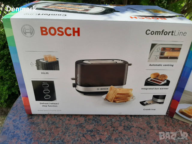 Тостер BOSCH ComfortLine,, снимка 3 - Тостери - 45023686