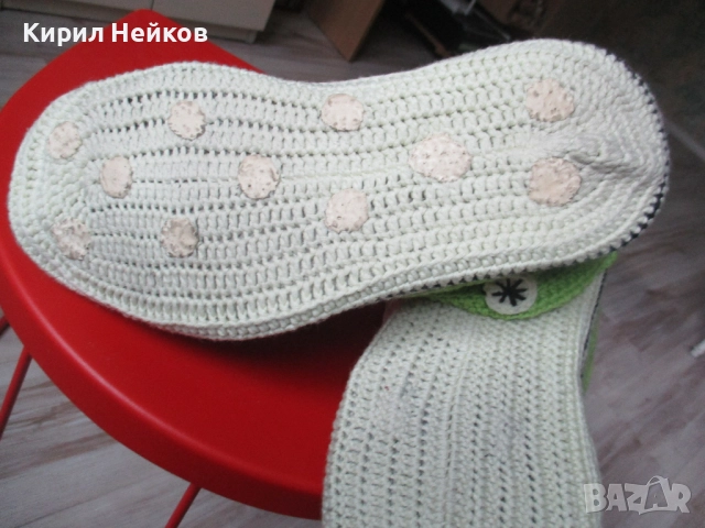 Оригинални терлици "маратонки" от памучна прежда, снимка 3 - Други - 51972086