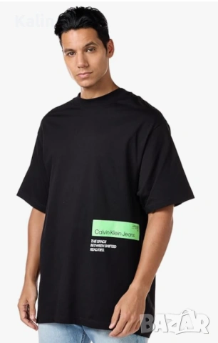 Calvin Klein Jeans T-Shirt, снимка 4 - Тениски - 53668612